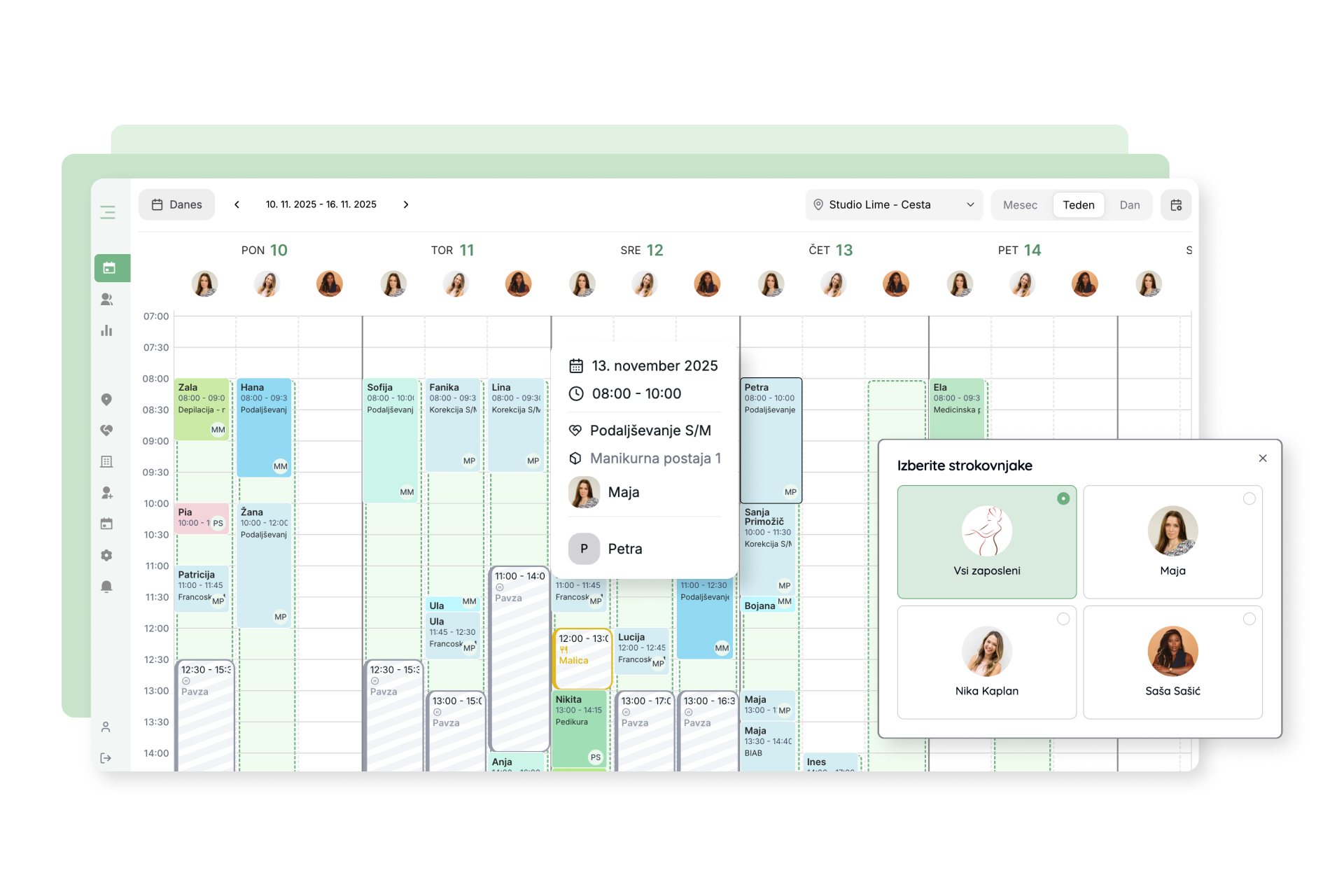 Kaj je novega v Lime Booking? (posodobitve november 2025) - Lime Booking